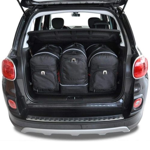 FIAT 500L 2012+ TORBY DO BAGAŻNIKA 3 SZT