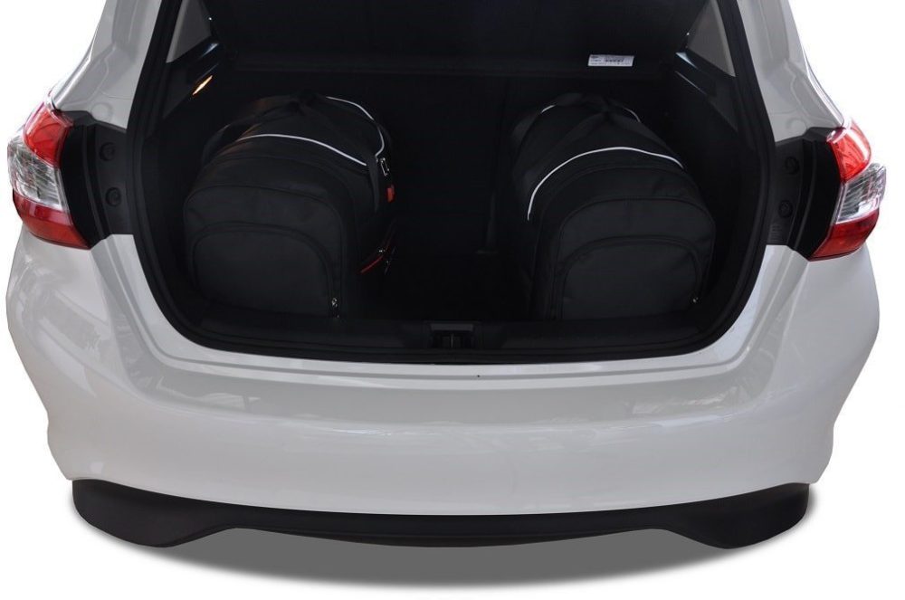 NISSAN PULSAR 2014-2018 TORBY DO BAGAŻNIKA 4 SZT - obrazek 3