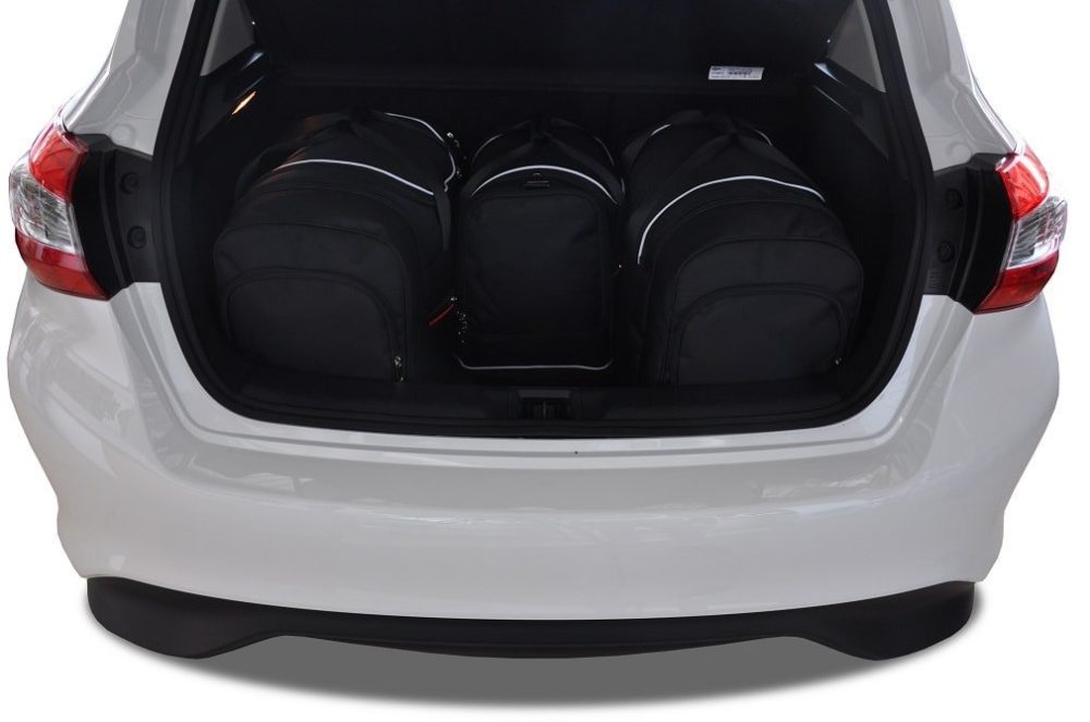 NISSAN PULSAR 2014-2018 TORBY DO BAGAŻNIKA 4 SZT - obrazek 2