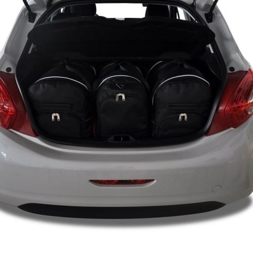 PEUGEOT 208 HATCHBACK 2012-2015 TORBY DO BAGAŻNIKA 3 SZT