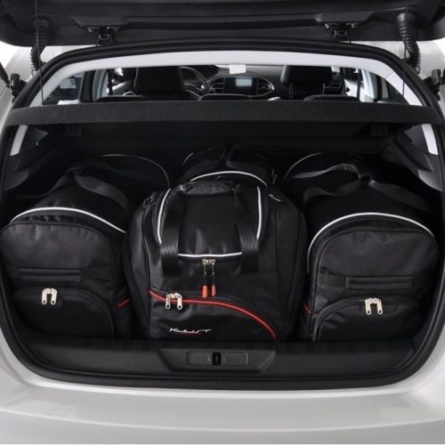 PEUGEOT 308 HATCHBACK 2013-2021 TORBY DO BAGAŻNIKA 4 SZT