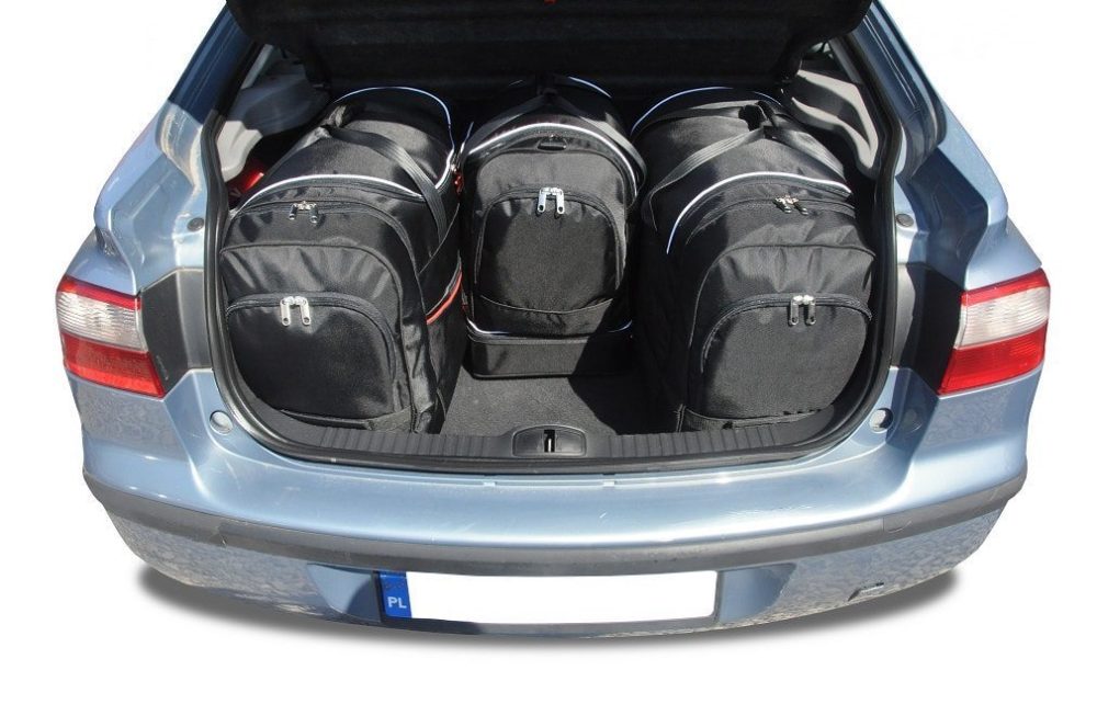 RENAULT LAGUNA HATCHBACK 2001-2007 TORBY DO BAGAŻNIKA 4 SZT - obrazek 2
