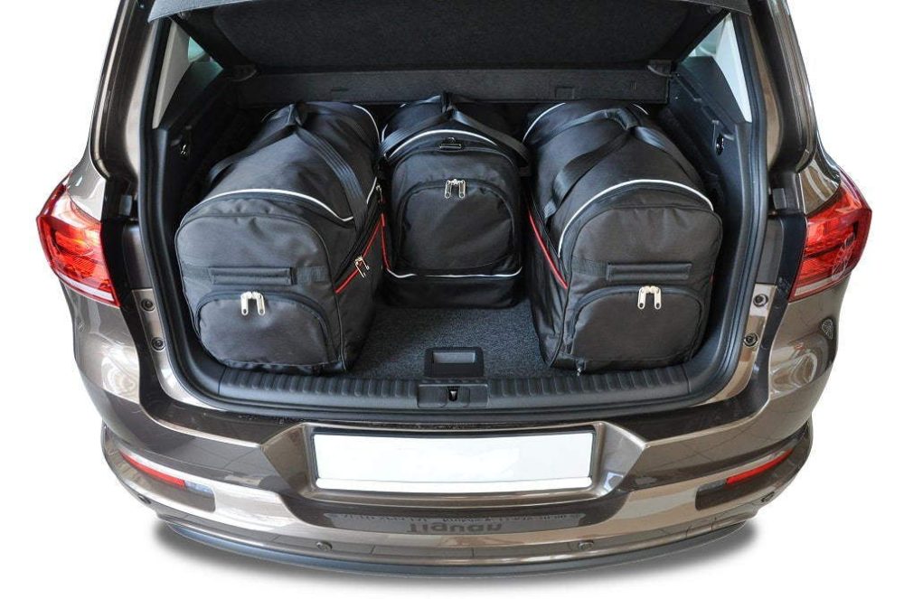 VW TIGUAN 2007-2015 TORBY DO BAGAŻNIKA 4 SZT - obrazek 2