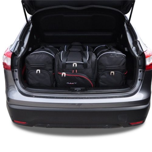 NISSAN QASHQAI 2014-2017 TORBY DO BAGAŻNIKA 4 SZT