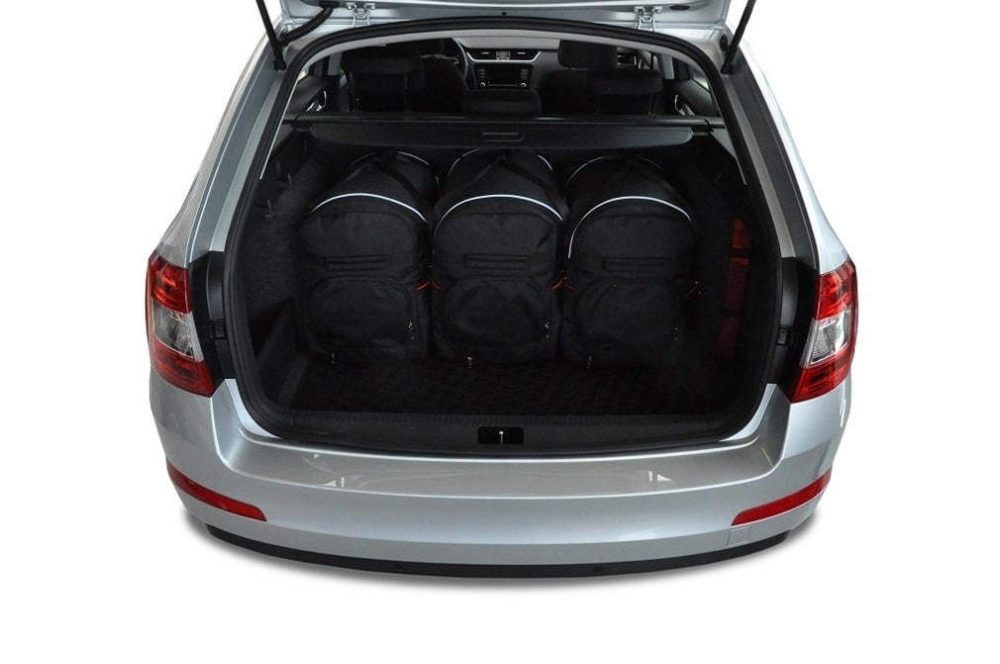 SKODA OCTAVIA KOMBI 2013-2020 TORBY DO BAGAŻNIKA 5 SZT - obrazek 3