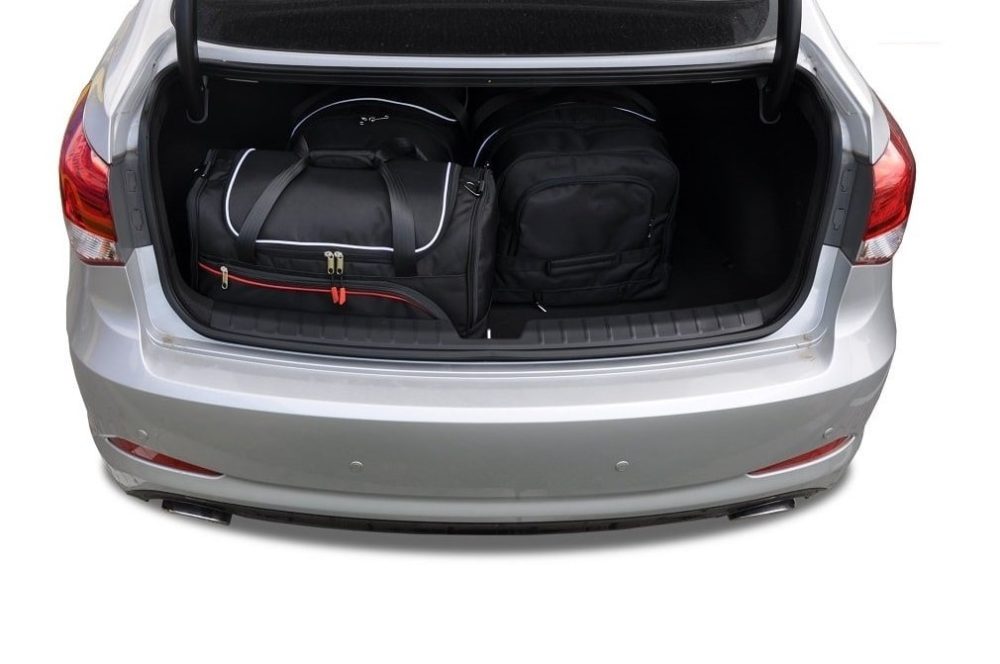 HYUNDAI i40 LIMOUSINE 2011-2018 TORBY DO BAGAŻNIKA 4 SZT - obrazek 2