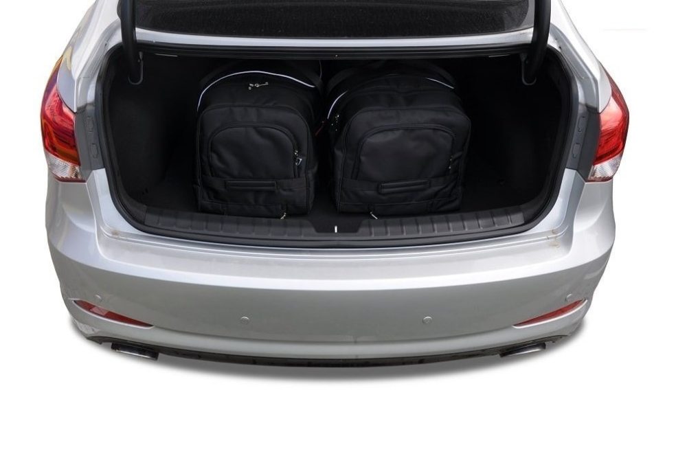 HYUNDAI i40 LIMOUSINE 2011-2018 TORBY DO BAGAŻNIKA 4 SZT - obrazek 3