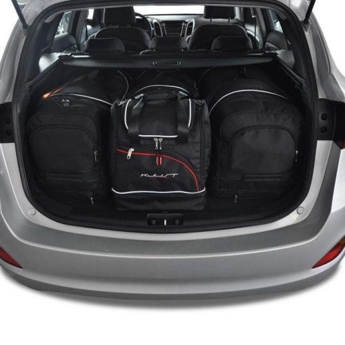 HYUNDAI i30 WAGON 2012-2017 TORBY DO BAGAŻNIKA 4 SZT