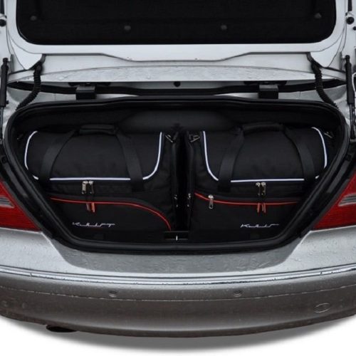 MERCEDES-BENZ CLK CABRIO 2002-2010 TORBY DO BAGAŻNIKA 4 SZT