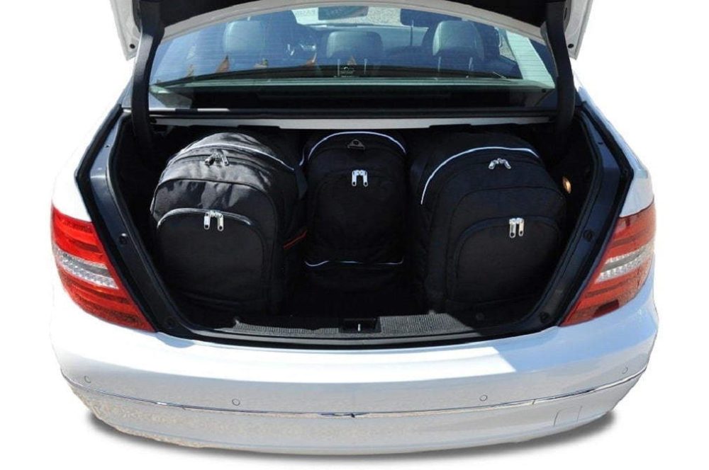 MERCEDES-BENZ C LIMOUSINE 2006-2014 TORBY DO BAGAŻNIKA 4 SZT - obrazek 2