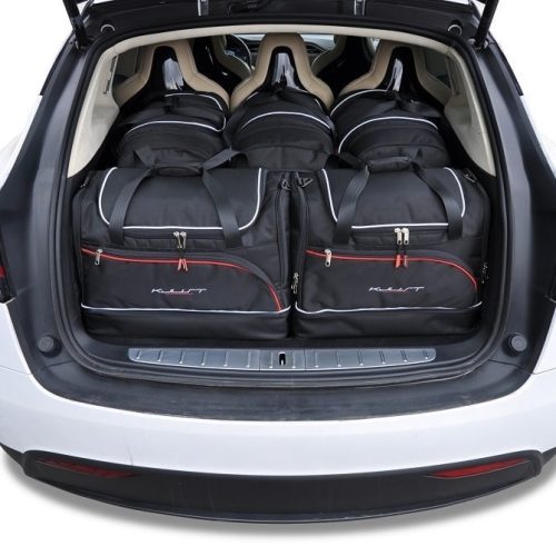 TESLA MODEL X 2016+ TORBY DO BAGAŻNIKA 7 SZT