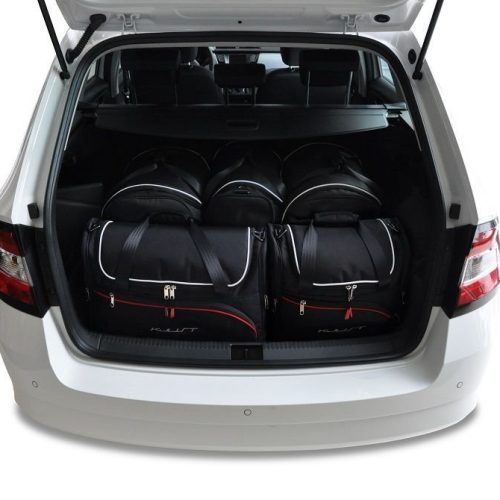 SKODA FABIA KOMBI 2014-2021 TORBY DO BAGAŻNIKA 5 SZT