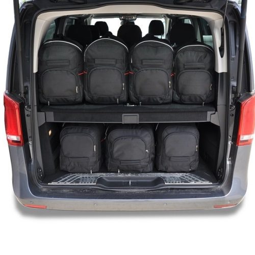 MERCEDES-BENZ V EXTRA LONG 2014+ TORBY DO BAGAŻNIKA 7 SZT