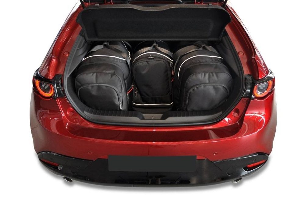 MAZDA 3 HATCHBACK 2018+ TORBY DO BAGAŻNIKA 4 SZT - obrazek 2