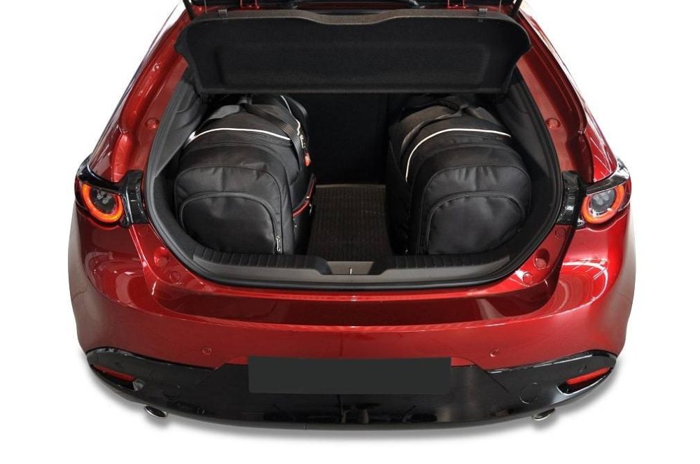 MAZDA 3 HATCHBACK 2018+ TORBY DO BAGAŻNIKA 4 SZT - obrazek 3