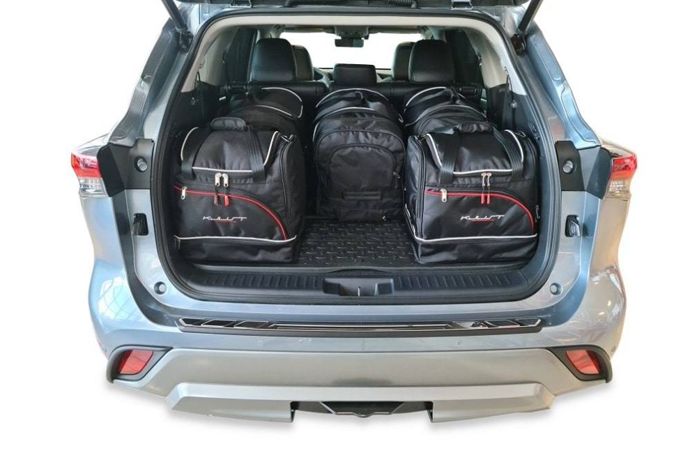 TOYOTA HIGHLANDER HEV 2020+ TORBY DO BAGAŻNIKA 6 SZT - obrazek 2