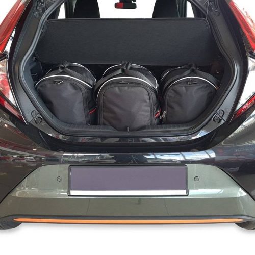 TOYOTA AYGO X 2022+ TORBY DO BAGAŻNIKA 3 SZT