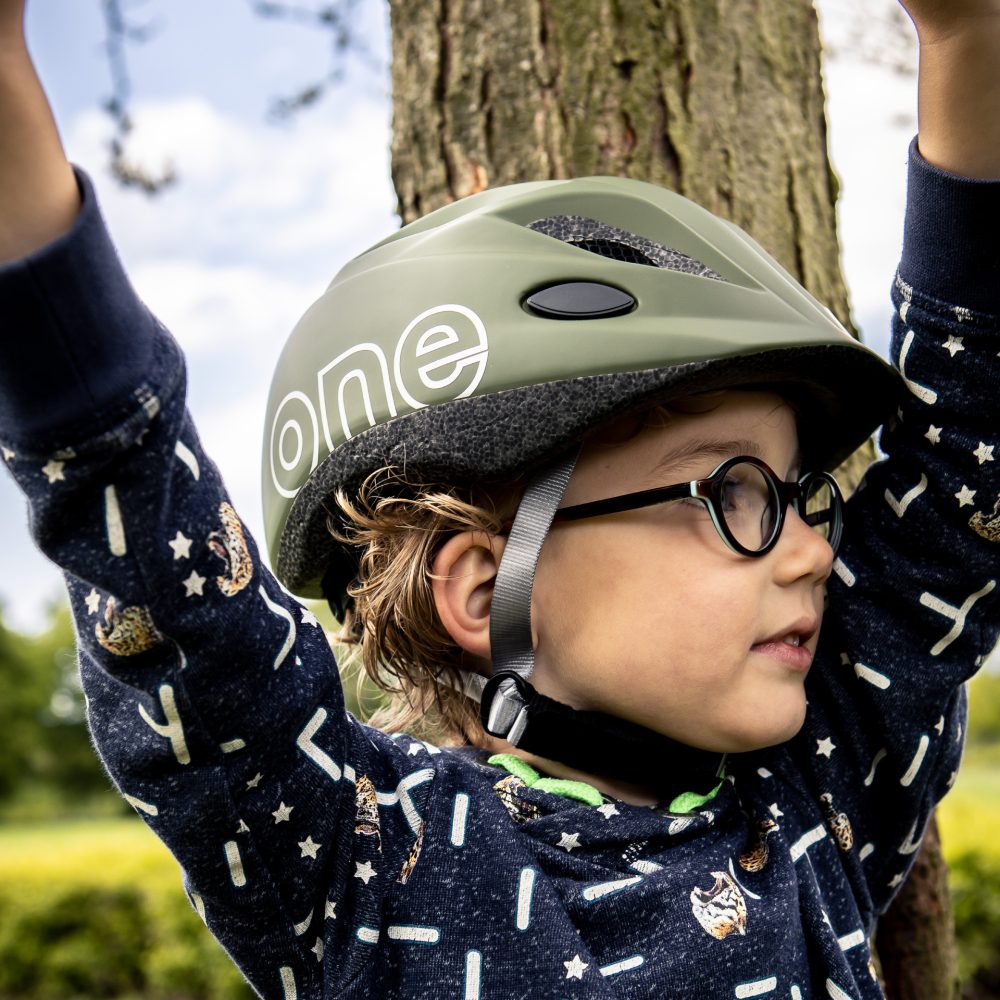 Kask rowerowy dziecięcy Bobike One Plus r. S zielony - obrazek 4
