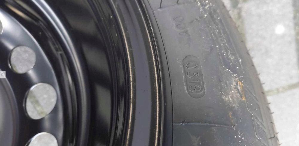 Koło zapasowe dojazdowe ORYGINAŁ Renault 185/65R15 4x100 403008773R - obrazek 5