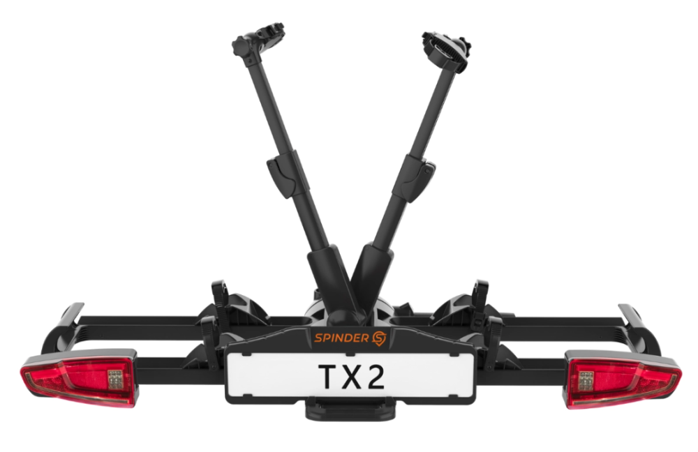 Platforma rowerowa bagażnik na hak SPINDER TX2 LED Czarny