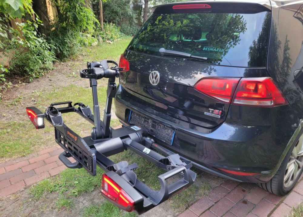 Platforma rowerowa bagażnik na hak SPINDER TX2 LED Czarny - obrazek 6
