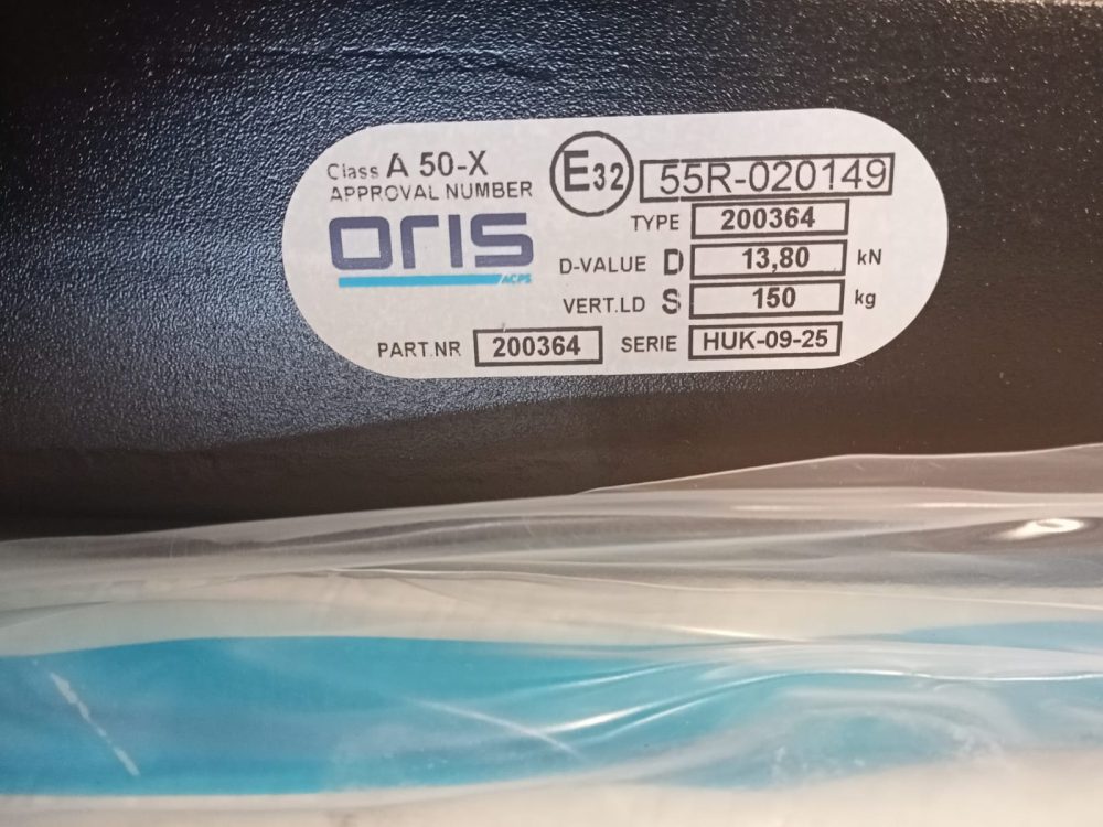 Kompletny hak holowniczy wypinany pionowo ORIS Mercedes Viano Vito W447 - obrazek 2