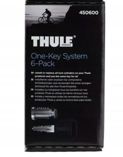 Thule One-Key system 6 wkładek do zamka