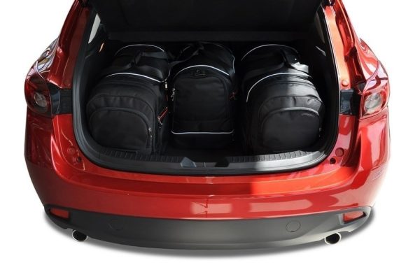 Torby do bagażnika MAZDA 3 HATCHBACK 2013-2018 4szt KJUST - obrazek 2