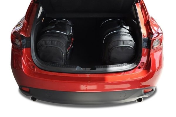 Torby do bagażnika MAZDA 3 HATCHBACK 2013-2018 4szt KJUST - obrazek 3