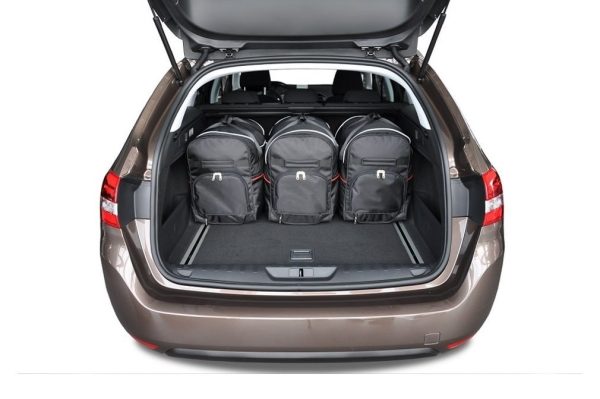 Torby do bagażnika PEUGEOT 308 SW 2014-2021 5szt KJUST - obrazek 2