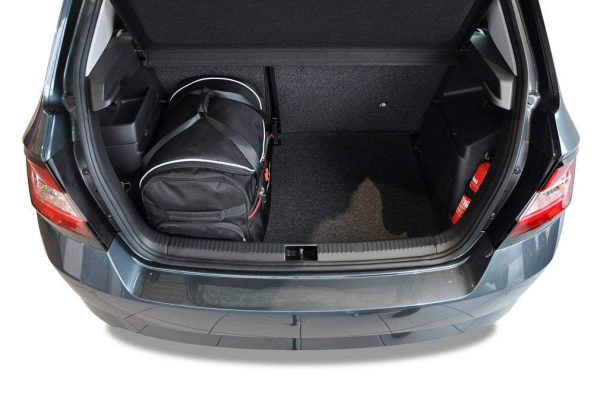 Torby do bagażnika SKODA FABIA HATCHBACK 2014-2021 3szt KJUST - obrazek 3