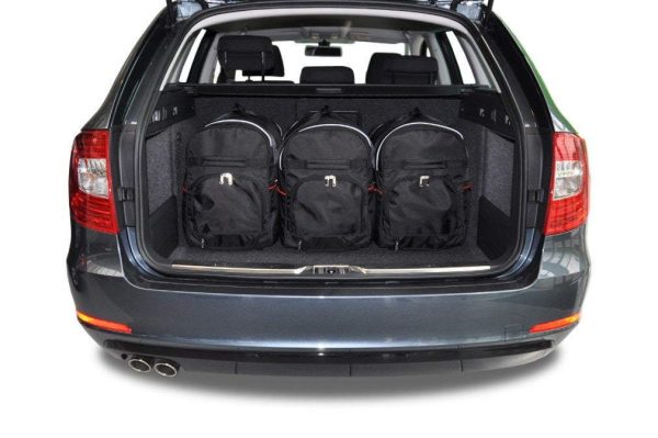 Torby do bagażnika SKODA SUPERB KOMBI 2010-2015 5szt KJUST - obrazek 2
