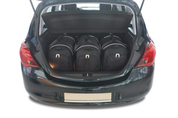 Torby do bagażnika OPEL CORSA 2014-2019 3szt KJUST