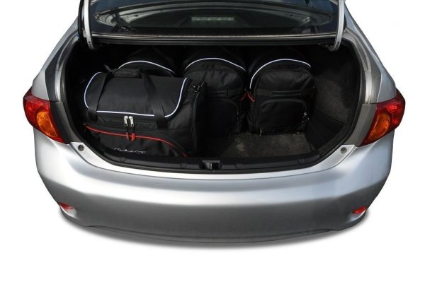 Torby do bagażnika TOYOTA COROLLA LIMOUSINE 2007-2014 5szt KJUST - obrazek 2