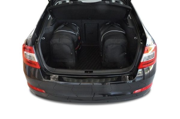 Torby do bagażnika SKODA OCTAVIA LIFTBACK 2013-2020 5szt KJUST - obrazek 4