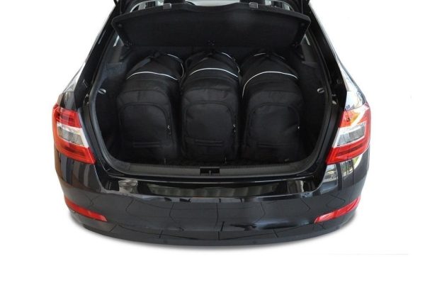 Torby do bagażnika SKODA OCTAVIA LIFTBACK 2013-2020 5szt KJUST - obrazek 3