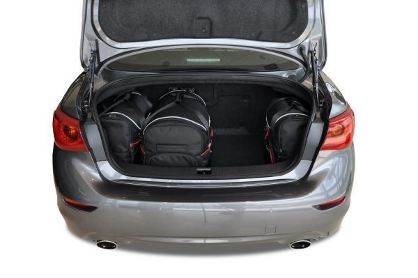 Torby do bagażnika INFINITI Q50 HEV 2013-2017 4szt KJUST - obrazek 2