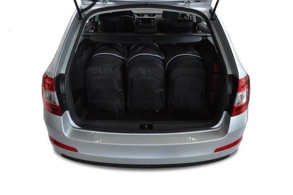 Torby do bagażnika SKODA OCTAVIA KOMBI 2013-2020 5szt KJUST - obrazek 3