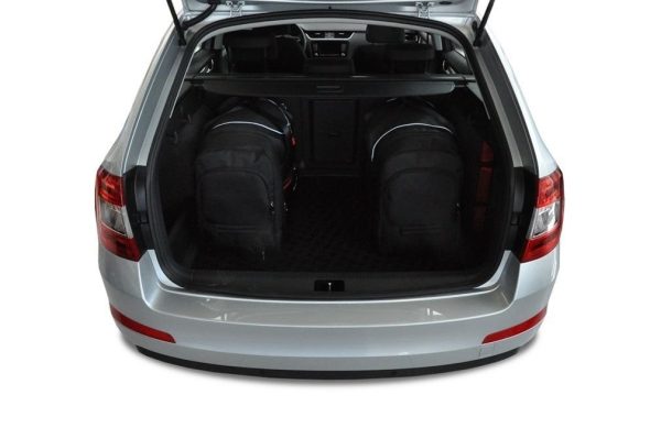 Torby do bagażnika SKODA OCTAVIA KOMBI 2013-2020 5szt KJUST - obrazek 4