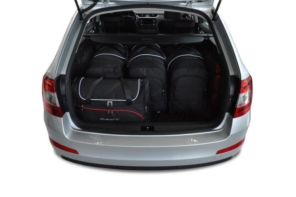 Torby do bagażnika SKODA OCTAVIA KOMBI 2013-2020 5szt KJUST - obrazek 2