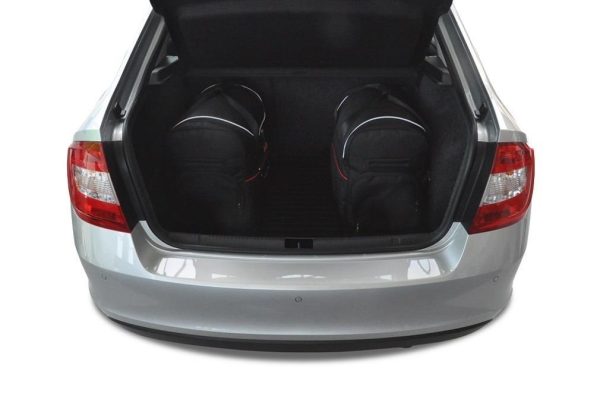 Torby do bagażnika SKODA RAPID LIFTBACK 2012-2019 5szt KJUST - obrazek 4