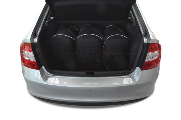 Torby do bagażnika SKODA RAPID LIFTBACK 2012-2019 5szt KJUST - obrazek 3