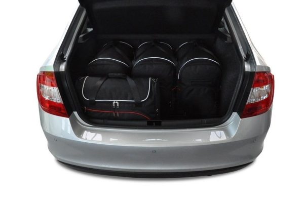 Torby do bagażnika SKODA RAPID LIFTBACK 2012-2019 5szt KJUST - obrazek 2