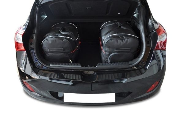 Torby do bagażnika HYUNDAI i30 HATCHBACK 2012-2016 3szt KJUST - obrazek 2