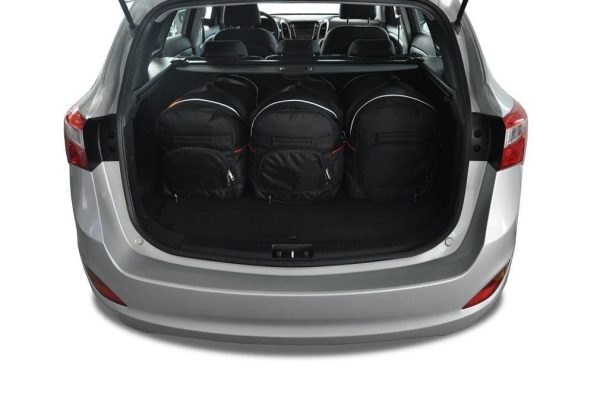 Torby do bagażnika HYUNDAI i30 WAGON 2012-2017 5szt KJUST - obrazek 3