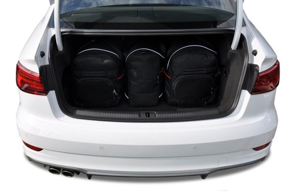 Torby do bagażnika AUDI A3 LIMOUSINE 2013-2020 5szt KJUST - obrazek 3
