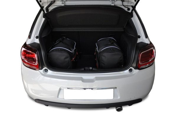 Torby do bagażnika CITROEN DS3 HATCHBACK 2009-2016 3szt KJUST - obrazek 2