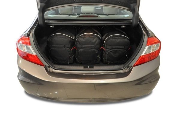 Torby do bagażnika HONDA CIVIC LIMOUSINE 2012-2017 5szt KJUST - obrazek 2