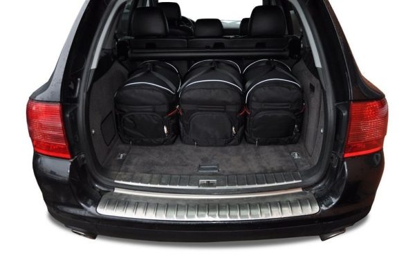 Torby do bagażnika PORSCHE CAYENNE 2002-2010 5szt KJUST - obrazek 3