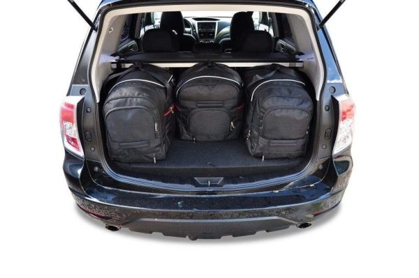 Torby do bagażnika SUBARU FORESTER 2008-2013 4szt KJUST - obrazek 2